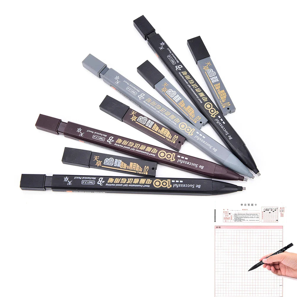 2B Set Mechanical Pencil Drawing Black Color Automatic Office Supplies Writing Supplies Pencils Lootquake LLC