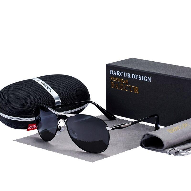 High Quality Modern Elegant Luxury Aviation Pilot Polarized Sunglasses With UV400 Protection - SJB-DIAMOND ELITES