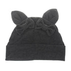 Baby Girl Hat Rabbit Ear Hat For Girls Cotton Bow Knot Children's Cap Toddler Kids Hats Cartoon Hats