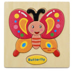 3D Wooden Children Interesting Puzzle Toys With Animals and Cars Exellent Puzzles Intelligence Kids Early Educational Toys For Children - SJB-DIAMOND ELITES