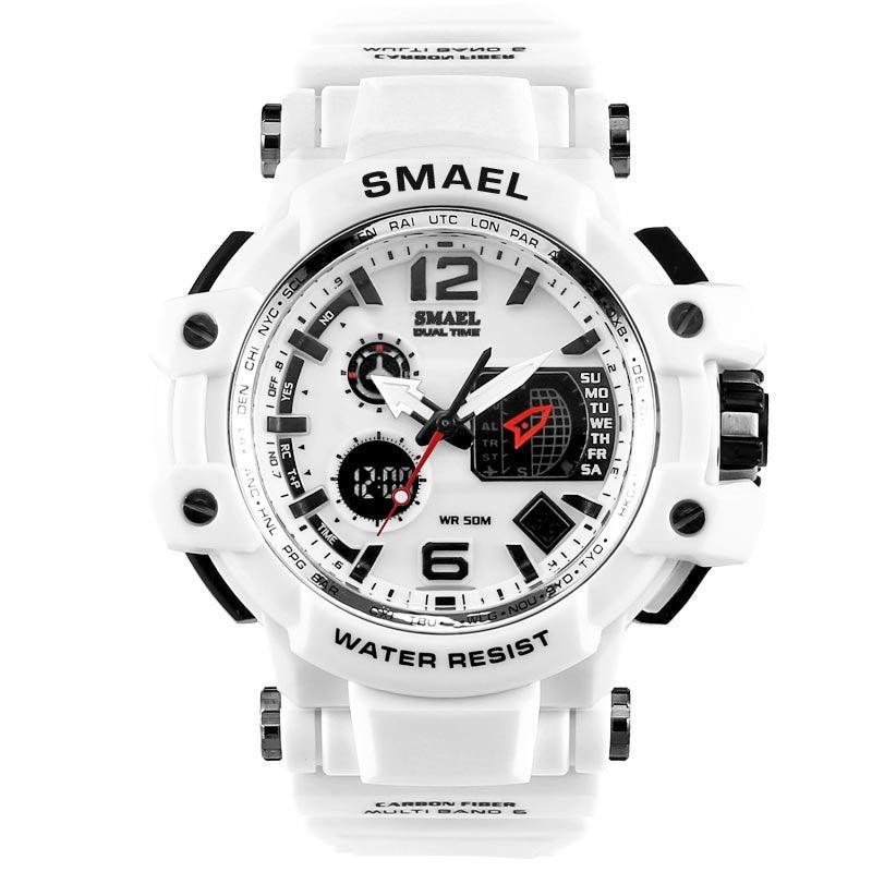 Sport Men Watch White LED Digital 50M Waterproof Casual Watch In Luxury Modern Design  Relogios Masculino - SJB-DIAMOND ELITES