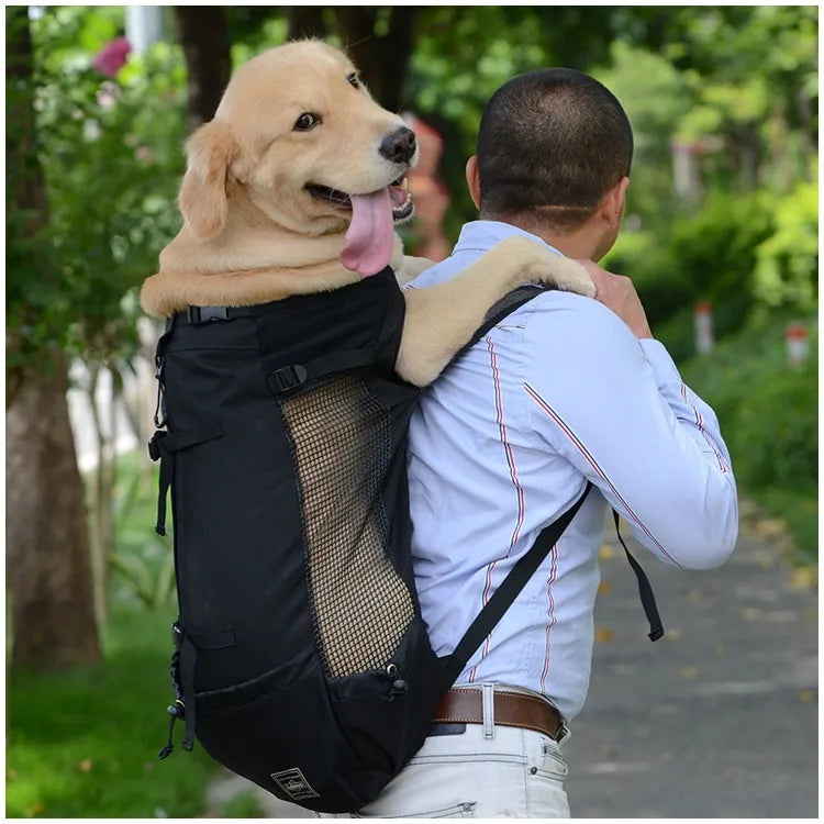 Hiking Pet Dog Carrier Travel Backpack Outdoor Ventilation Outdoor Sport Mesh - SJB-DIAMOND ELITES
