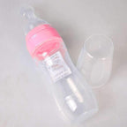 Baby Bottle Leak-proof Food Dispensing Spoon Juice Cereal Feeding Bottle Spoon Food Supplement Bottles For Kids In Modern Design