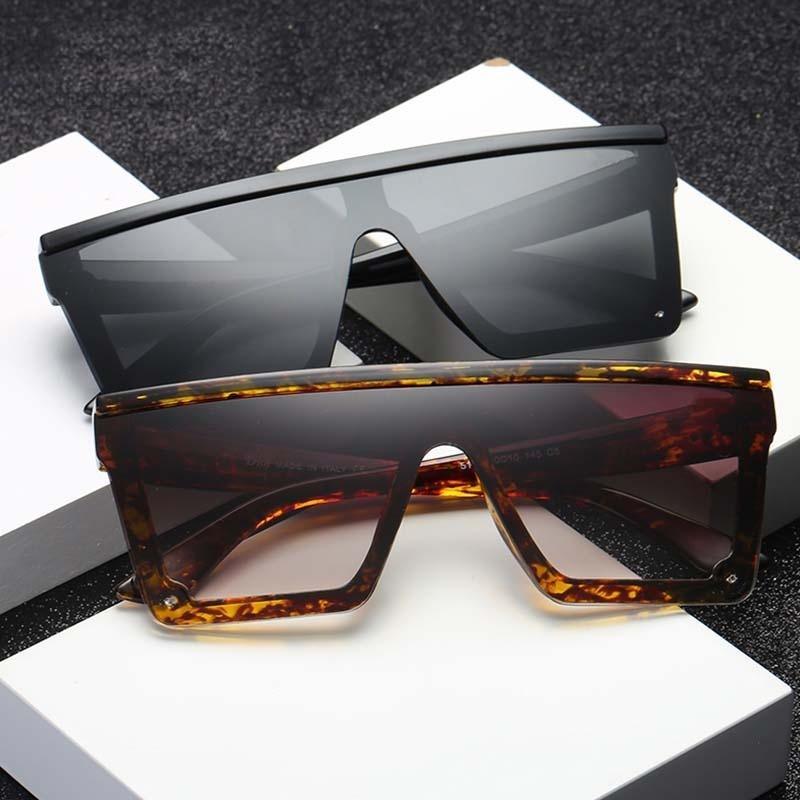 Top Luxury Modern Oversized Square Gradient Elegant Unisex Sunglasses For Men and Woman Brand Black Square Shades With UV400 Protection - SJB-DIAMOND ELITES