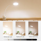 STEVVEX Clip Wireless Table Lamp For Study With 3 Modes Touch Rechargeable LED Reading Desk Lamp USB Table Light Flexo Lamps Table Reading Lamp with Clip for Desk and  Bed - SJB-DIAMOND ELITES