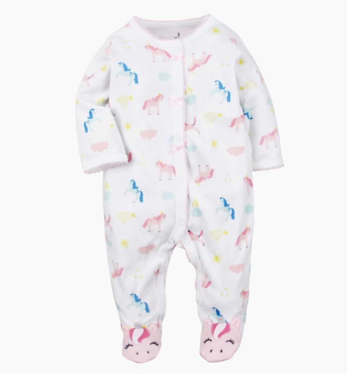 Baby Clothes Newborn Home Wear Cotton Baby Girl Romper  Baby Costume Infant Boy Sleep Comfortable Pajamas