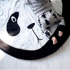Baby Kids Play Mat Cotton Game Mat Room Floor Round Carpet Rug Children Tent Camp Mat Baby Yym Kids