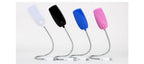 STEVVEX LED Reading Flexibile Lamp LED USB Book light Ultra Bright Flexible 4 Colors for Laptop Notebook and  PC Computer - SJB-DIAMOND ELITES