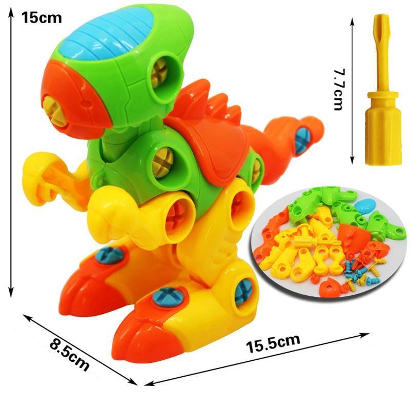 Early Learning Education Screw Nut Group Installed Plastic 3d Puzzle Disassembly Motorcycle Kids Toys for Children Jigsaw - SJB-DIAMOND ELITES