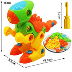 Early Learning Education Screw Nut Group Installed Plastic 3d Puzzle Disassembly Motorcycle Kids Toys for Children Jigsaw - SJB-DIAMOND ELITES