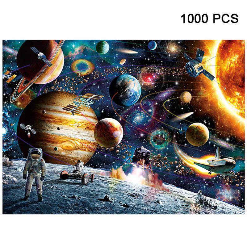 1000 Pieces Puzzles Educational Toys Scenery Space Stars Educational Puzzle Toy For Kids/Adults Birthday Gift - SJB-DIAMOND ELITES