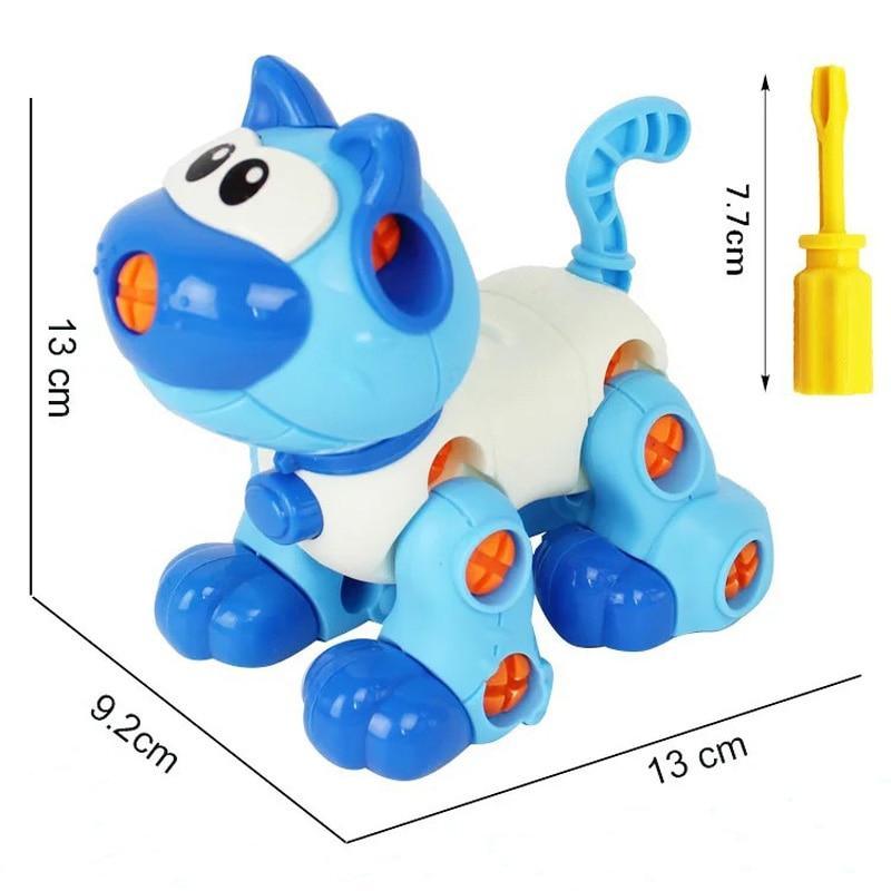 Early Learning Education Screw Nut Group Installed Plastic 3d Puzzle Disassembly Motorcycle Kids Toys for Children Jigsaw - SJB-DIAMOND ELITES