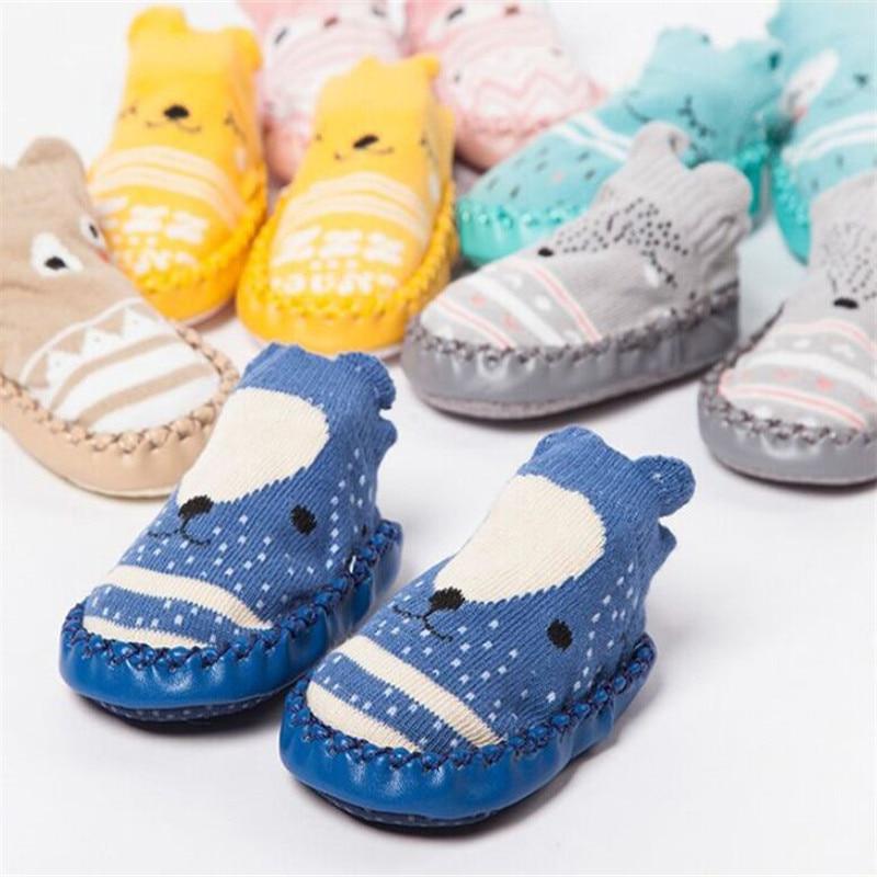 Infant Walkers Leather Cotton Newborn Baby Soft Sole Shoe For Boy And Girl Breathable Shoes Excellent Baby Gift Stevvex