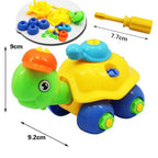 Early Learning Education Screw Nut Group Installed Plastic 3d Puzzle Disassembly Motorcycle Kids Toys for Children Jigsaw - SJB-DIAMOND ELITES