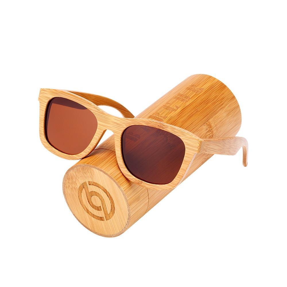 Handmade Bamboo Wood Luxury Retro Men and  Women Polarized Sunglasses Beach Wooden Glasses Oculos de sol With UV400 Protection l - SJB-DIAMOND ELITES
