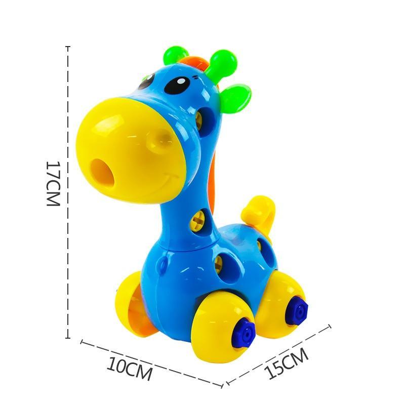 Early Learning Education Screw Nut Group Installed Plastic 3d Puzzle Disassembly Motorcycle Kids Toys for Children Jigsaw - SJB-DIAMOND ELITES