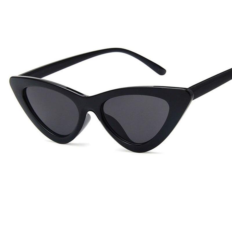 Luxury Modern Cat Eye  Fashion Retro Classic Lady and Woman Sunglasses With Triange Frame  With UV 400 Protection - SJB-DIAMOND ELITES