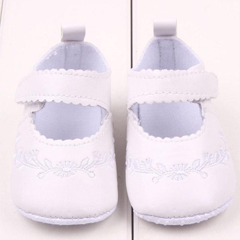 Black Soft Newborn Baby Girl Shoes Prewalker First Walkers Lovely Sneakers Infant Kids Girls Princess Shoes Stevvex