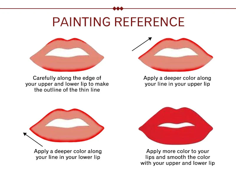 IMAGIC Lipstick Moisturizer Lips Smooth Lip Stick Long Lasting Charming Lip Lipstick Cosmetic Beauty Makeup 12 Colors Lootquake LLC
