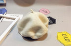 Baby Hat Beret British Painter Bud Of Pure Wool Cap For Girls In Modern New Retro Design