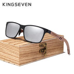 Luxury  Bamboo Wood Design Polarized Elegant High Quality Men Sunglasses Mirror Lens Handmade Fashion UV400 Eyewear Accessories - SJB-DIAMOND ELITES