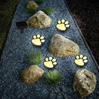 LED Solar Waterproof Cat Dog Animal Paw Shape Lights For Garden Yard Pathway Animal Lover - SJB-DIAMOND ELITES