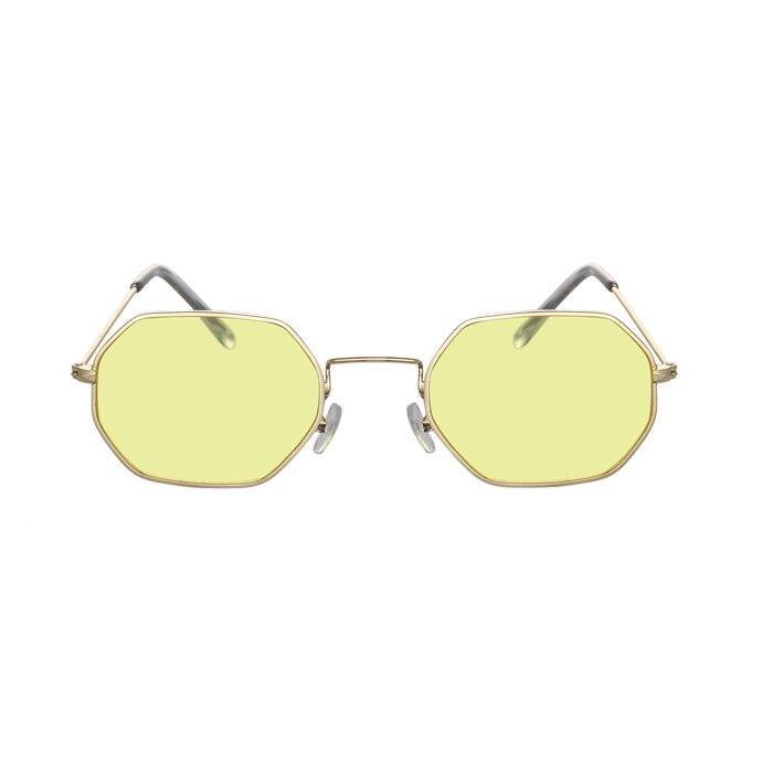Yellow Women Retro Brand Designer Classic Sunglasses For Ladies Luxury Ladies Mirror Female Oculos de sol - SJB-DIAMOND ELITES