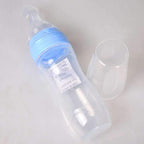 Baby Bottle Leak-proof Food Dispensing Spoon Juice Cereal Feeding Bottle Spoon Food Supplement Bottles For Kids In Modern Design