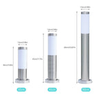 Solar Luxury LED Stainless Steel Lamp For Yard Garden Pathway Doorway Lawn Courtyard Outdoor Luxury Lamp - SJB-DIAMOND ELITES