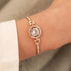 Luxury Diamond Shiny Fashion Luxury Jewelry  Zircon Multi-Layer Bangle Bracelet High Quality Rhinestone Charm Bracelet for Women and Girls - SJB-DIAMOND ELITES