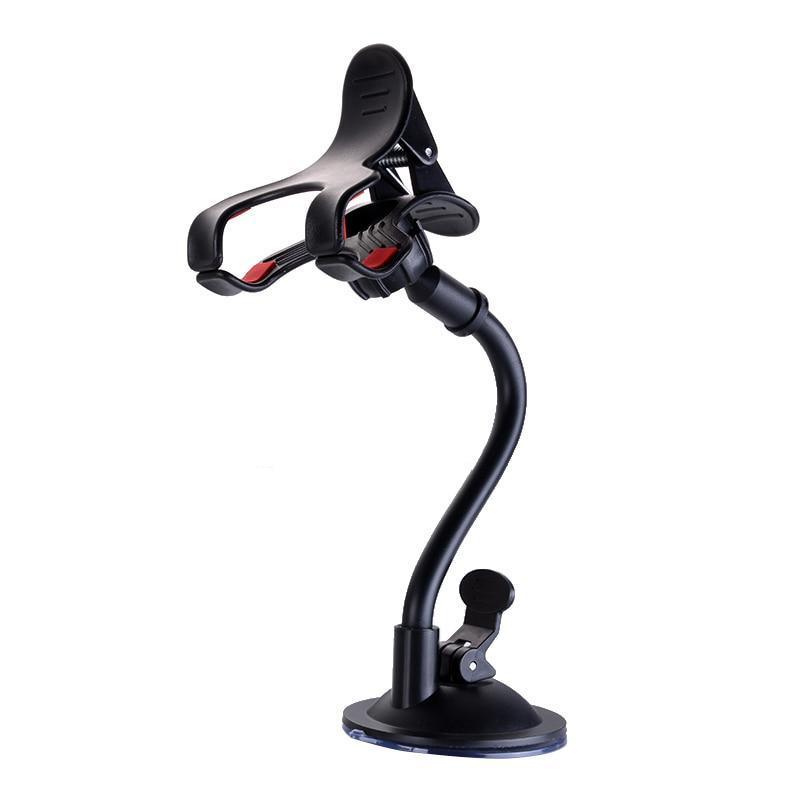 Adjustable Car Strong Phone Holder Flexible 360 Degree Rotation Windshield Mobile Stable Phone Holder Support GPS Car Accessories Stevvex
