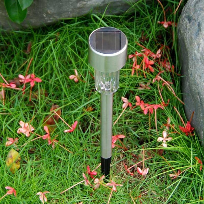 Garden Premium LED Solar Luxury Stainless Steel Lights For Yard Pathway Walkway More Pieces Outdoor - SJB-DIAMOND ELITES