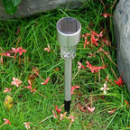Garden Premium LED Solar Luxury Stainless Steel Lights For Yard Pathway Walkway More Pieces Outdoor - SJB-DIAMOND ELITES