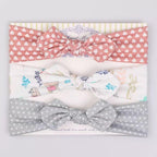 Modern  Handamde Luxury Set Baby Girl Headband Bow For Newborn Babies Hair Band Elastic Accessories Cotton Headwear For Girls