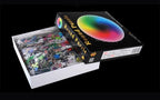 1000PCS/SETColorful Rainbow Round Geometrical Photo Planet  Puzzle Adult Kids Educational Toy Puzzle - SJB-DIAMOND ELITES