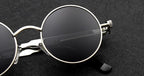 Luxury Popular Retro  Gothic Steampunk Polarized Men and  Women Brand Designer Vintage Round High Quality Metal Frame Sunglasses With UV400 Protection - SJB-DIAMOND ELITES