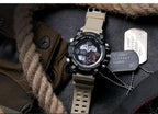 NEW Sport Analog-Digital Watch For Men and Woman  Waterresistant 50M Professional Waterproof Quartz Large Dial Military Wristwatches  With Night Mode - SJB-DIAMOND ELITES
