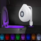 LED Toilet Night Light Motion Sensor WC Light  In 8 Colors Changeable Lamp - SJB-DIAMOND ELITES