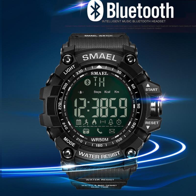 Smart Sport Mens Chronograph Watch Sport Stop Army Military Multifunction  Waterproof 50M LED Digital Watch for Man - SJB-DIAMOND ELITES