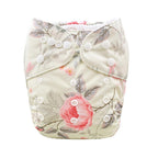 Baby One Size Fits All Reusable Baby Cloth Diaper with  Microfiber Insert Diaper For Baby Boys and Baby Girls In Modern New Printed Design
