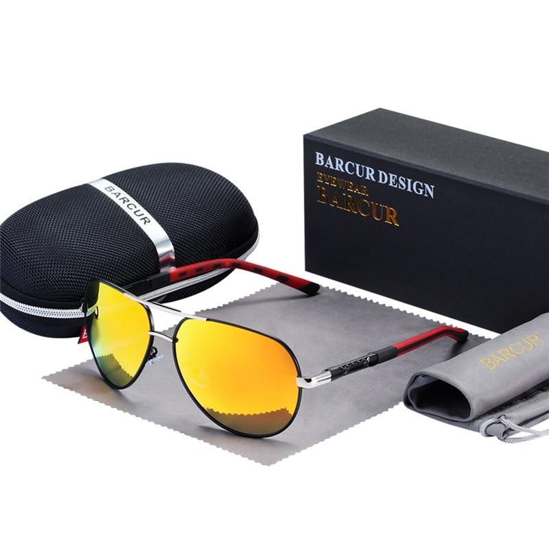 Luxury Elegant Universal Poalrized Fashion Sunglasses Hot Aviation and Pilot Retro Classic Style With Polarized UV400 Protection Driving Sun Glasses Male Oculos de sol - SJB-DIAMOND ELITES