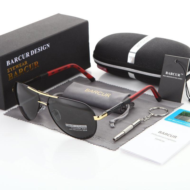 Luxury Popular  Aluminum Magnesium Men's Sunglasses Men Polarized  Mirror Glasses oculos Male Eyewear Accessories For Men Aviation Design - SJB-DIAMOND ELITES
