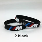 Hologram Bracelet ///M Sport M Power Black White Silicone Wristband Bangle for Auto Club Fans M3 M5 M6 3/5/7 Series - SJB-DIAMOND ELITES