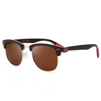 Popular Retro New Polarized Men's Sunglasses UV400 Square Half Metal Frame  Ladies Sunglasses Brand Design Glasses Driving Sunglasses - SJB-DIAMOND ELITES