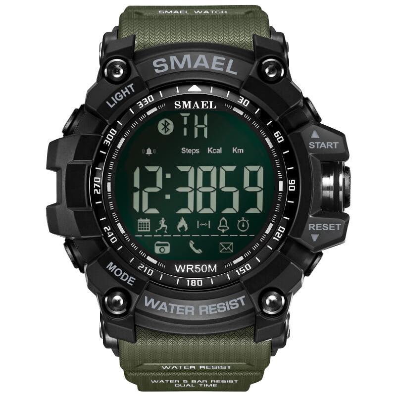 Smart Sport Mens Chronograph Watch Sport Stop Army Military Multifunction  Waterproof 50M LED Digital Watch for Man - SJB-DIAMOND ELITES