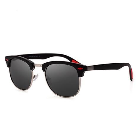 Popular Retro New Polarized Men's Sunglasses UV400 Square Half Metal Frame  Ladies Sunglasses Brand Design Glasses Driving Sunglasses - SJB-DIAMOND ELITES
