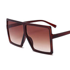 Oversized Luxury Trend New  Woman Sunglasses With Black Fashion Square Glasses And Big Frame Sunglasses In  Modern Glasses Famous Style - SJB-DIAMOND ELITES