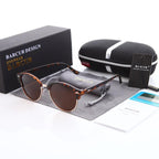 New Retro Round Sunglasses Luxury Brand Eyewear Leopard Sunglasses for Women and Men With UV400 Protection - SJB-DIAMOND ELITES
