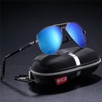 Aviation Luxury New Polarized Mens Sunglasses Pilot Style Men Accessories Driving Fishing Hiking Eyewear With UV400 Protection - SJB-DIAMOND ELITES