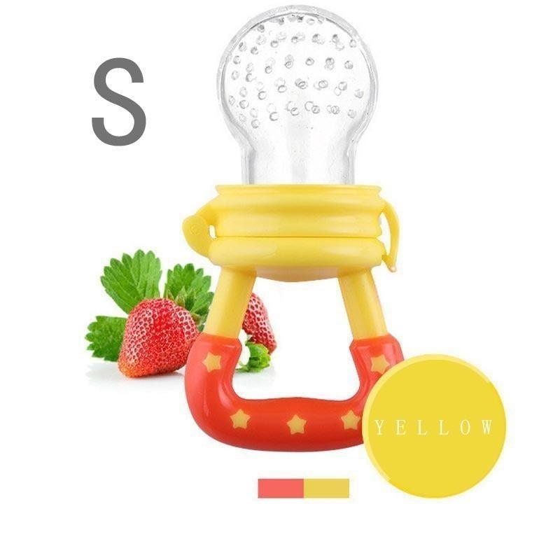 Silicone Baby Pacifier Nipple Soother For Toddler Fruits Feeding Soft Chewable Babies Pacifier Stevvex
